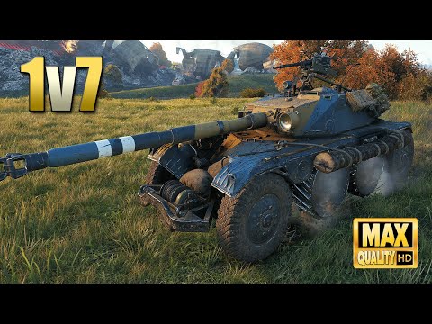 Видео: Panhard EBR 105: Никогда не сдавайся - World of Tanks