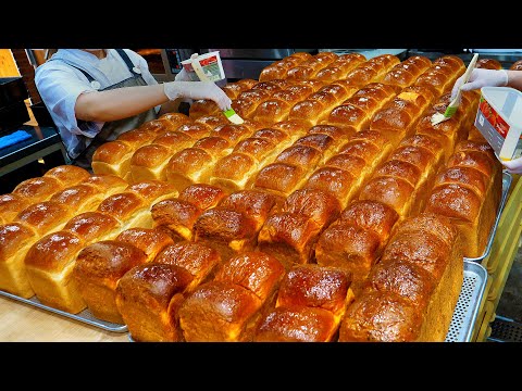 Видео: Премиальный молочный белый хлеб и домашний ванильный молочный джем / Хлебная фабрика