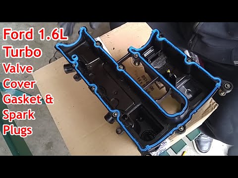 Видео: Замена прокладки клапанной крышки и свечей зажигания Ford Escape 1.6L Turbo — Fusion, Fiesta, S80...