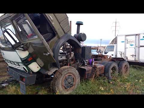 Видео: Запуск двигателя ЯМЗ-238 (Камаз-5410) \ Starting the YaMZ-238 (Kamaz-5410) engine