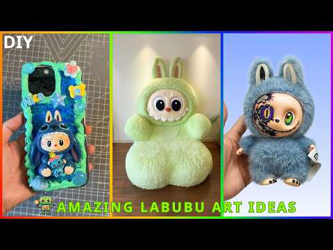 Видео: Потрясающие LABUBU Art Идеи, Которые Сразу Поднимут Вам Серотонин