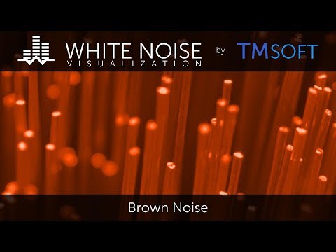 Видео: Brown Noise - 1 час расслабляющего звука сна с темной заставкой