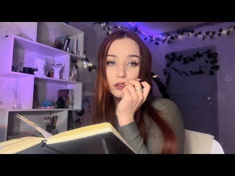 Видео: АСМР рисую твой портрет