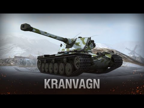 Видео: бой на танке -- Kranvagn -- ( 6001 урона и мастер )