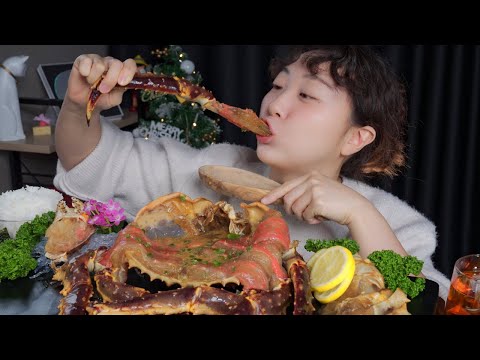 Видео: Краб-краб с соевым соусом 🦀Mukbang eating show