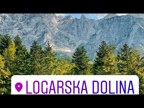 Видео: Логарская долина (Logarska dolina) в Словении