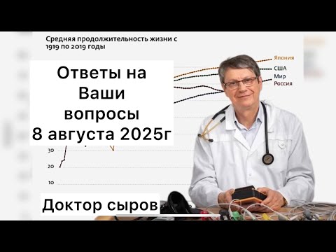 Видео: Ответы на Ваши вопросы 8 августа 2025г