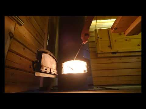 Видео: Тестируем банную печь по серому и печь с закрытой каменкой, плюсы и недостатки обоих печей