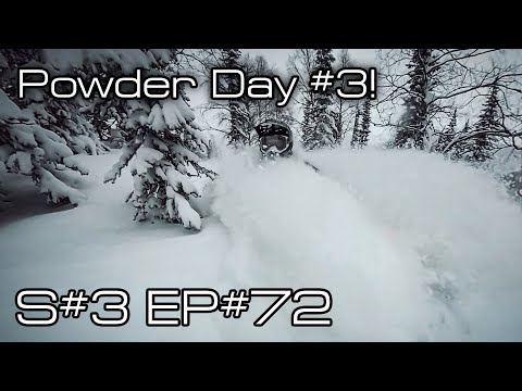 Видео: Powder day номер 3! S#3/EP#72