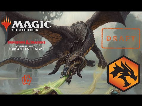 Видео: MTG Arena: Драфт на сете Adventures in the Forgotten Realms (путешествия по забытым королевствам)