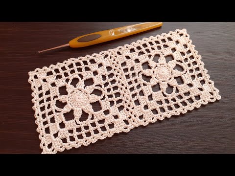 Видео: Красивый КВАДРАТНЫЙ МОТИВ вязание крючком мастер-класс How to Crochet for Beginners