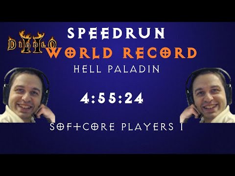 Видео: Нечеловеческий мировой рекорд Diablo 2. Мега таймер на паладине