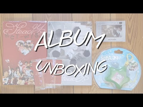Видео: Unboxing NCT WISH 1st Mini Album Steady | Распаковка альбома NCT WISH
