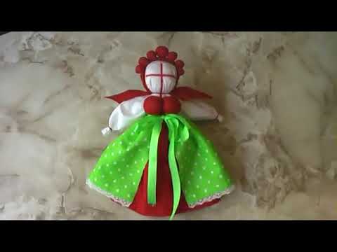 Видео: Вишенка. Лялька мотанка Вишенька