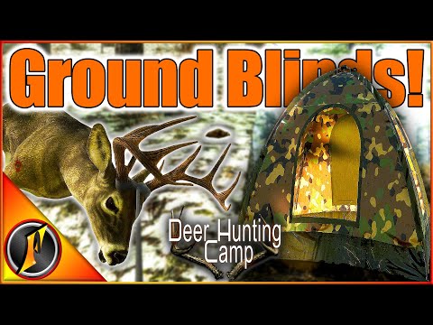 Видео: С ЗЕМЛИ! | Охота с НОВЫХ засидок в лагере охоты на оленей!