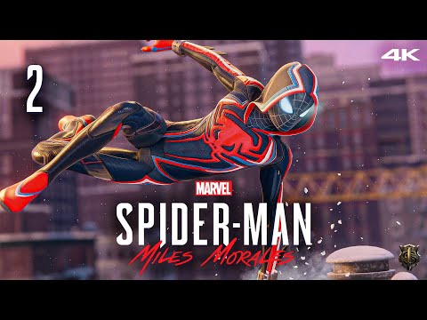 Видео: Прохождение Marvel Spider-Man Miles Morales / Только сюжет / Эпизод 2 - Подполье [4K] #2