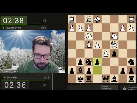 Видео: Разношу шахматного репетитора в его коронном дебюте! Защита Грюнфельда