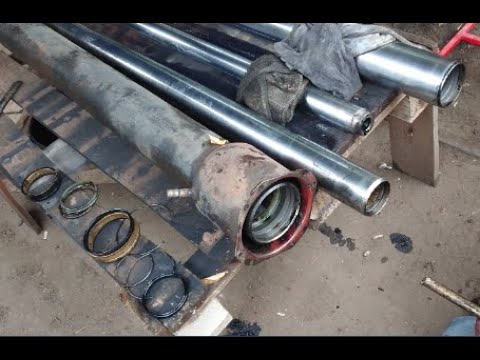 Видео: Ремонт гидроцилиндра Камаз 5511 или ещё походит!