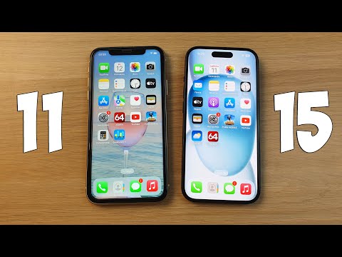 Видео: IPHONE 11 VS IPHONE 15 - ЧТО ИЗМЕНИЛОСЬ ЗА 4 ГОДА? ПОЛНОЕ СРАВНЕНИЕ!