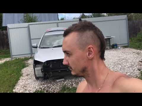 Видео: Тюнинг переднего бампера Mitsubishi Lancer 10 удаление перегородки и установка сетки.