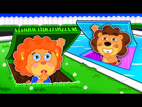 Видео: Маша и Леопольд. Секретная комната - Мультик для детей - Lion Family на русском