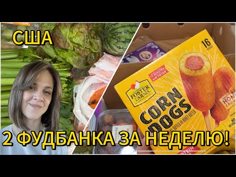 Видео: Фудбанк в США: две раздачи за неделю и что внутри 🛍️