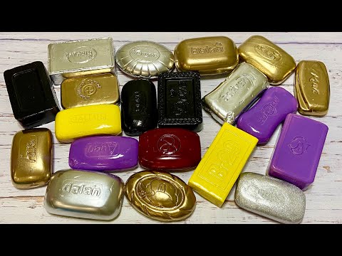 Видео: ASMR Soap/ cutting dry paint soap/ резка сухого крашенного мыла