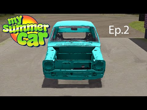 Видео: 2# Довършвам колата / My summer car