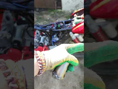 Видео: 175fmm в раму дорожного мотоцикла ybr125