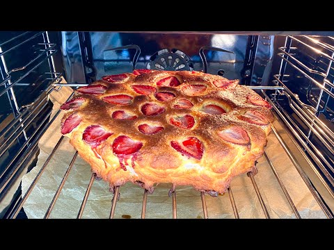Видео: ОБЯЗАТЕЛЬНО К ПРИГОТОВЛЕНИЮ! ПИРОГ С РИКОТТОЙ И КЛУБНИКОЙ