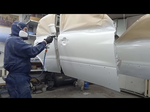 Видео: Suzuki Escudo покраска в Титан