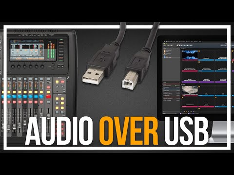 Видео: Как передать звук с компьютера на Behringer X32 по USB-кабелю
