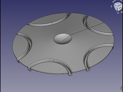 Видео: FreeCad .Гнутая деталь