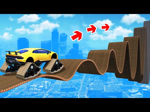 Видео: СМОЖЕТ ЛИ ТАЧКА ПРОЕХАТЬ ПО МОСТУ ИЗ БРЕВЕН В ГТА 5 ? - ЭКСПЕРИМЕНТ В GTA 5