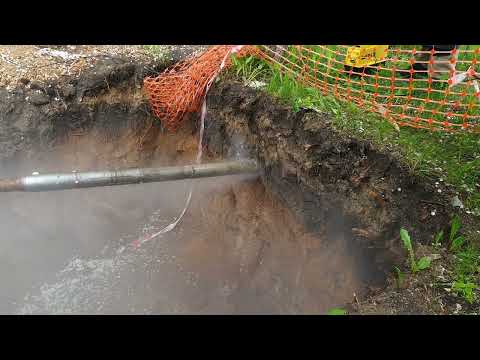 Видео: ГНБ по скале системой  Rockburster от No-Dig Tools. 4K video. 60fps
