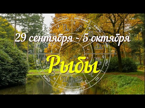 Видео: РЫБЫ ♓️Прогноз на неделю с 29 сентября по 5 октября .