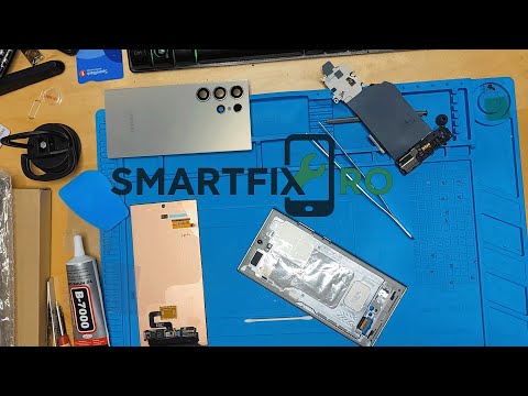 Видео: Samsung Galaxy S24 Ultra: ремонт, замена дисплея.