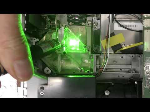 Видео: Разборка лазерного/светодиодного проектора Casio