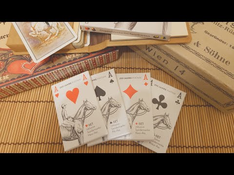 Видео: Почтовые марки Австрии - новинки 2024 года - 200 лет фирма Piatnik