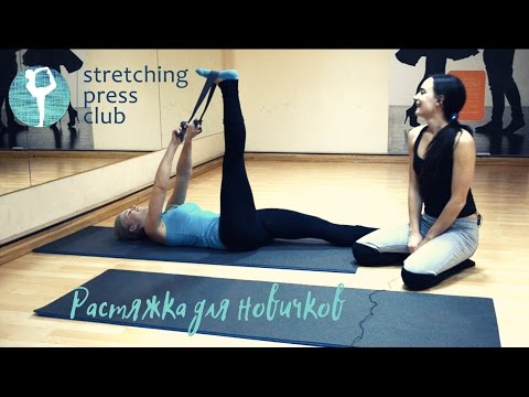 Видео: Растяжка для начинающих от Stretching Press Club