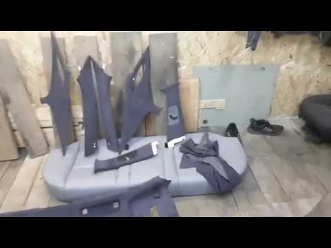 Видео: Потолок bmw e39 ,от и до, с перетяжкой