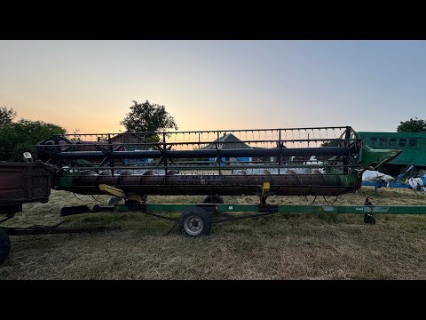 Видео: Готуємо жатку до жнив, навігація на 9760 sts John Deere