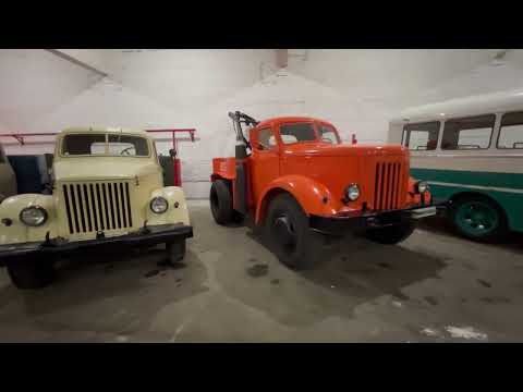 Видео: Хранилище Музея транспорта Москвы / Moscow transport museum warehouse