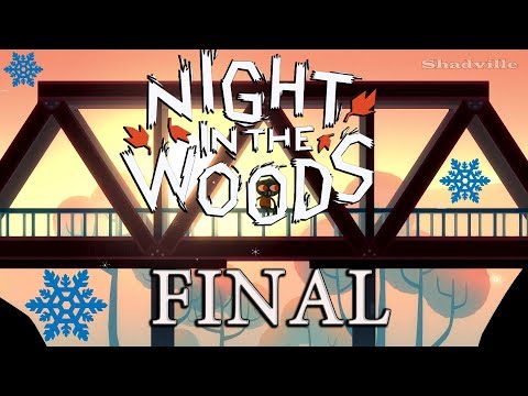 Видео: Night in the Woods Прохождение #12: Первый снег (Финал)