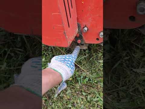Видео: Роторная косилка-мульчер для минитрактора.