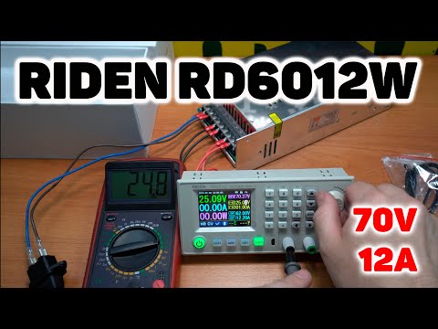 Видео: Лабораторный блок питания RIDEN RD6012W