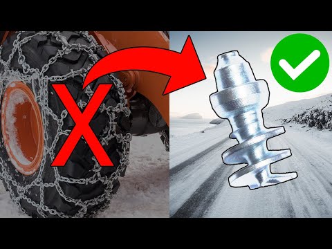 Видео: Почему я НЕ использую цепи противоскольжения: шины для уборки снега