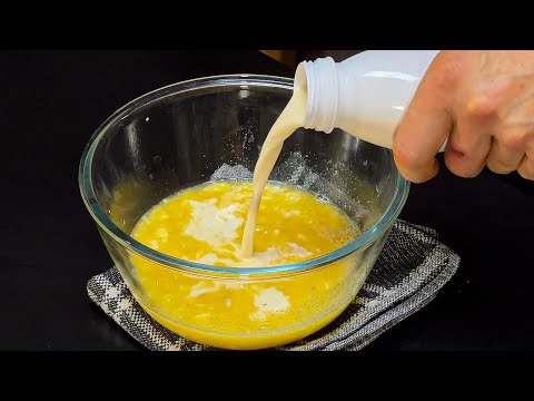 Видео: Есть тыква и молоко? Самый нежный десерт в мире❗ Без муки, без сахара и без выпечки!