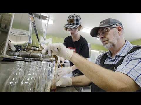 Видео: Мы проехали 8300 миль, чтобы разлить сироп по бутылкам!!