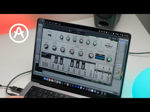 Видео: Arturia - Acid V культовый бас синтезатор TB-303 (EN subtitles)